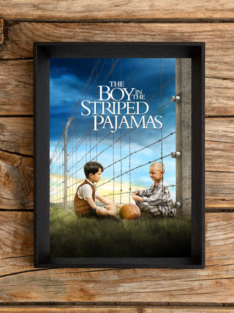 Çizgili Pijamalı Çocuk - The Boy in the Striped Pyjamas Film Tablo Siyah Çerçeveli Film Poster Afiş Tablo