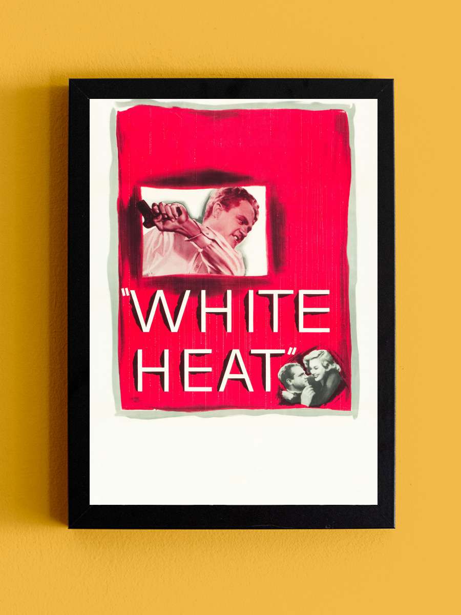 Cehennem Alevi - White Heat Film Tablo Siyah Çerçeveli Film Poster Afiş Tablo