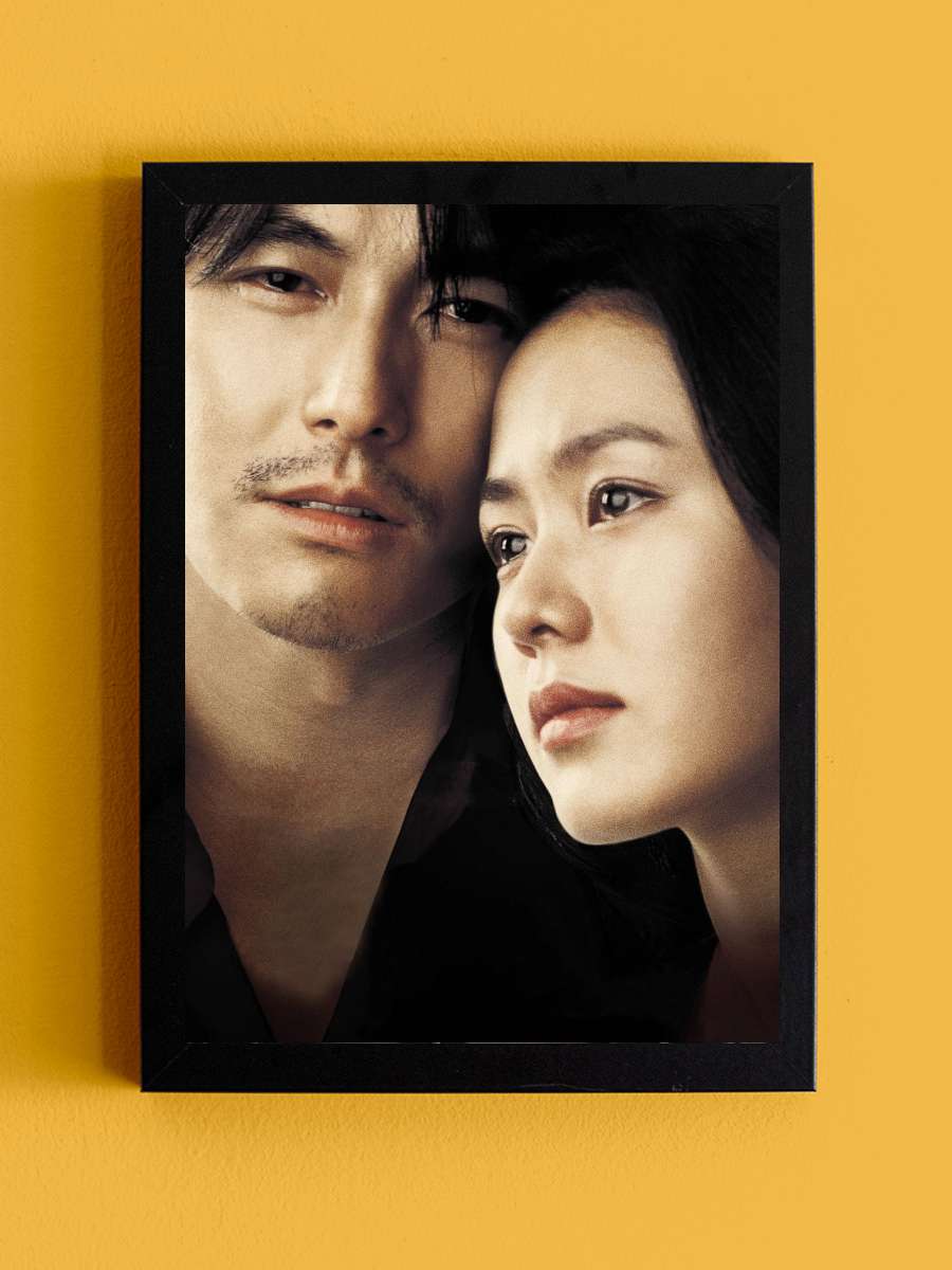 Hatırlanılacak Bir Anı - 내 머리 속의 지우개 Film Tablo Siyah Çerçeveli Film Poster Afiş Tablo