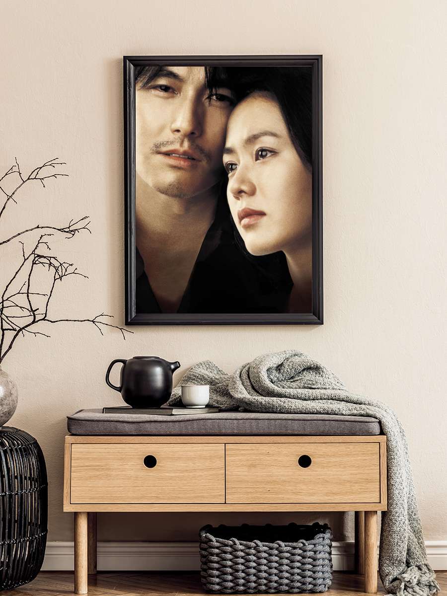 Hatırlanılacak Bir Anı - 내 머리 속의 지우개 Film Tablo Siyah Çerçeveli Film Poster Afiş Tablo