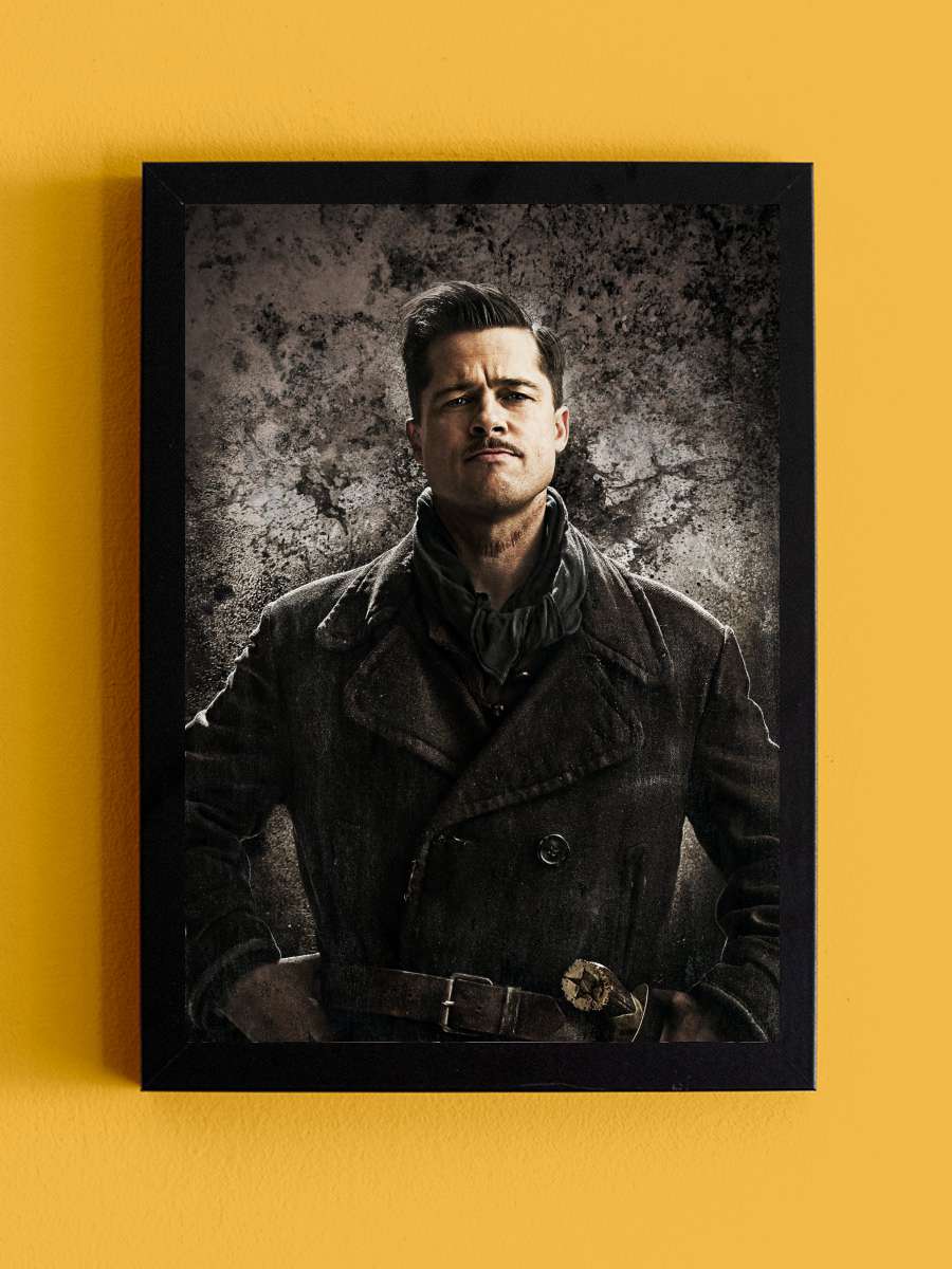 Soysuzlar Çetesi - Inglourious Basterds Film Tablo Siyah Çerçeveli Film Poster Afiş Tablo