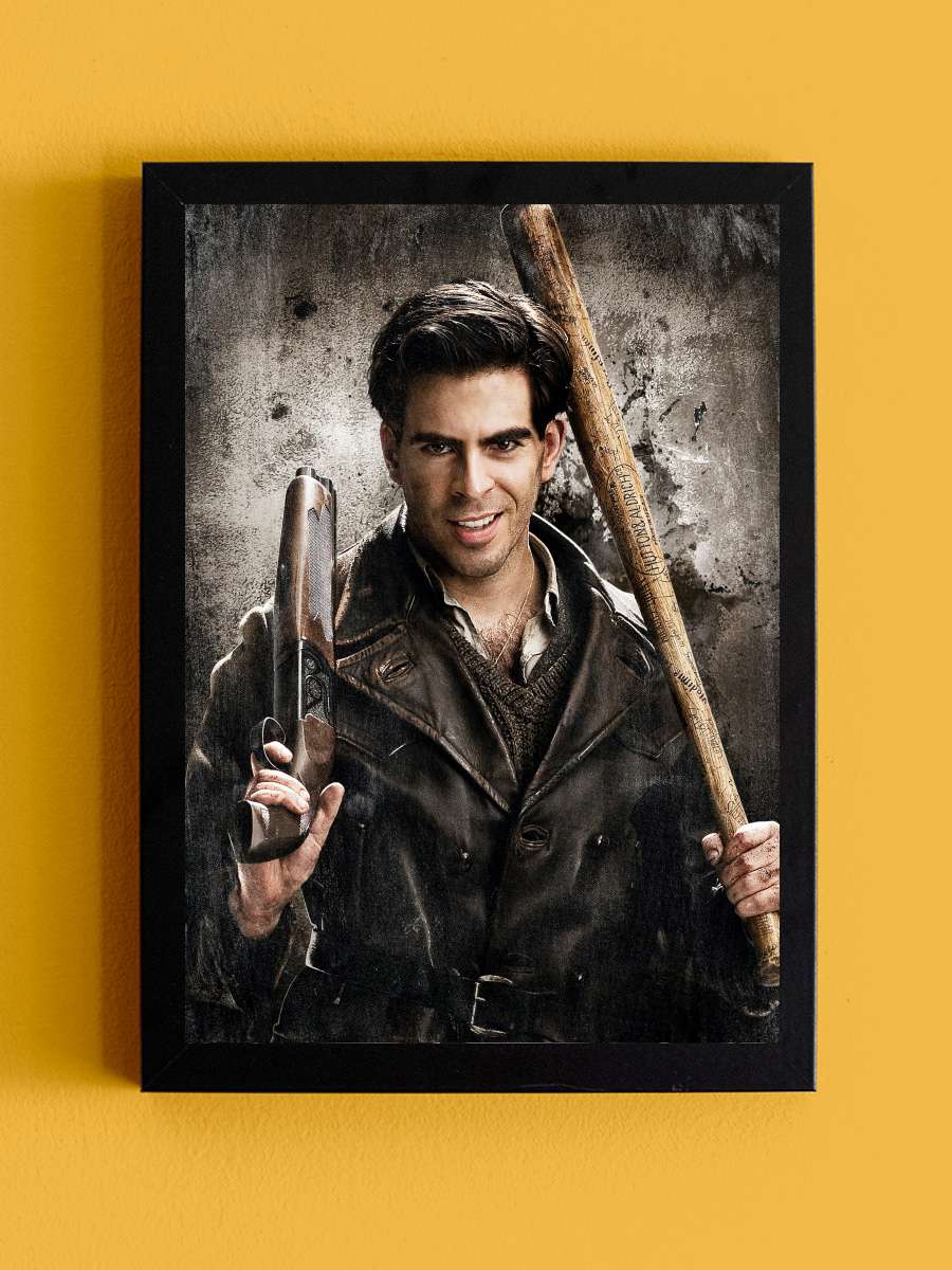 Soysuzlar Çetesi - Inglourious Basterds Film Tablo Siyah Çerçeveli Film Poster Afiş Tablo