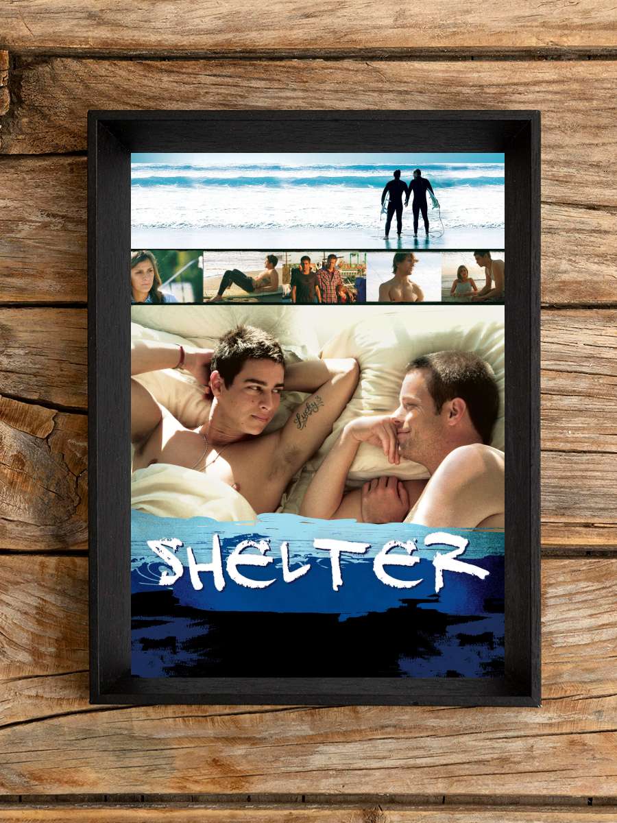 Shelter Film Tablo Siyah Çerçeveli Film Poster Afiş Tablo