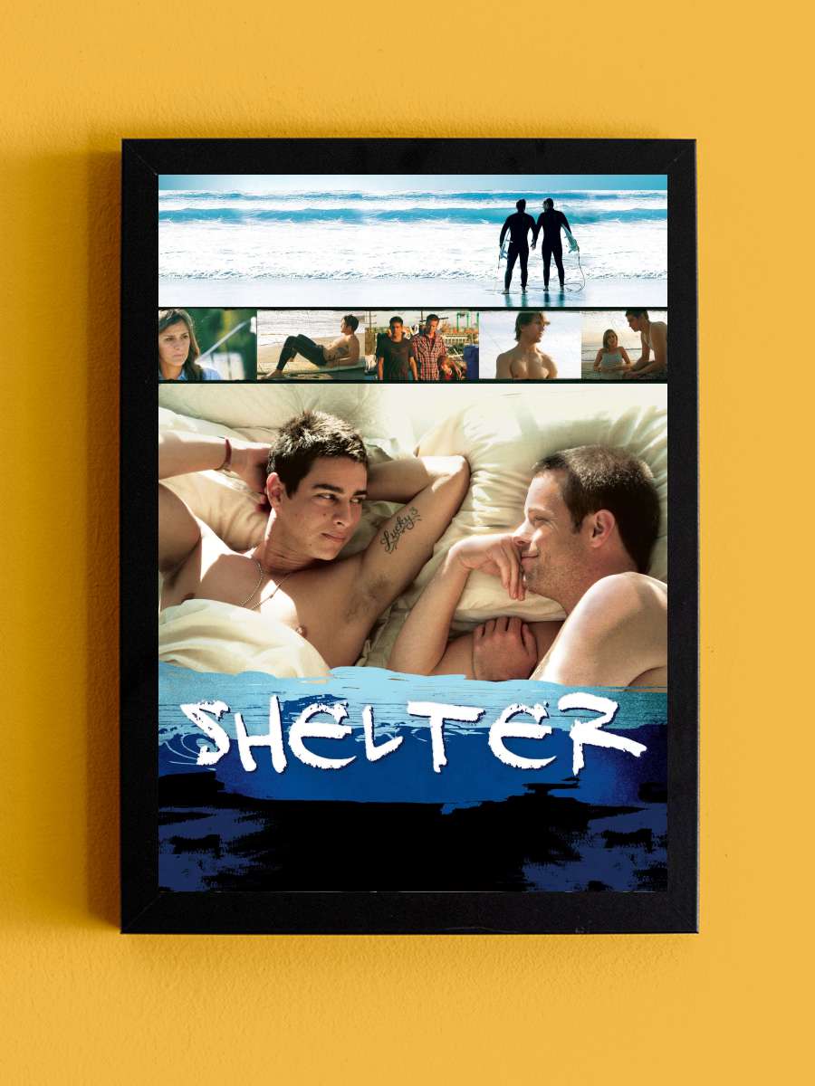 Shelter Film Tablo Siyah Çerçeveli Film Poster Afiş Tablo