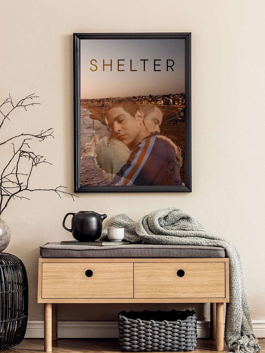 Shelter Film Tablo Siyah Çerçeveli Film Poster Afiş Tablo