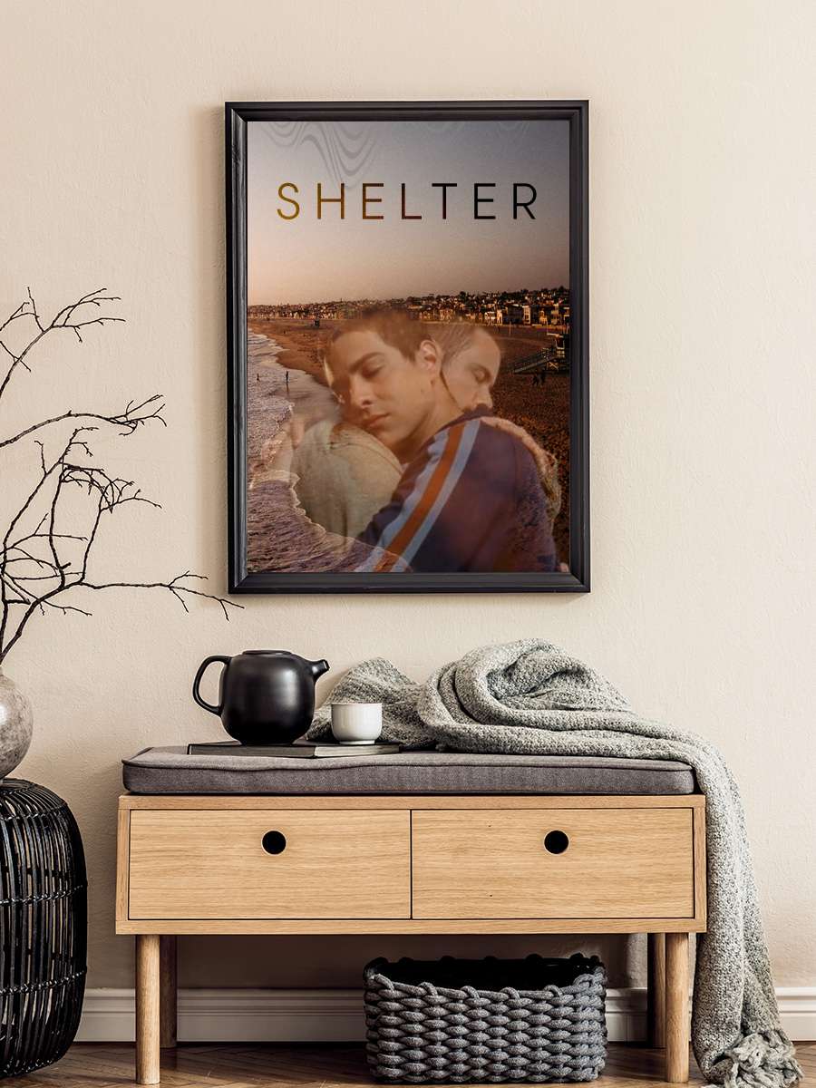 Shelter Film Tablo Siyah Çerçeveli Film Poster Afiş Tablo