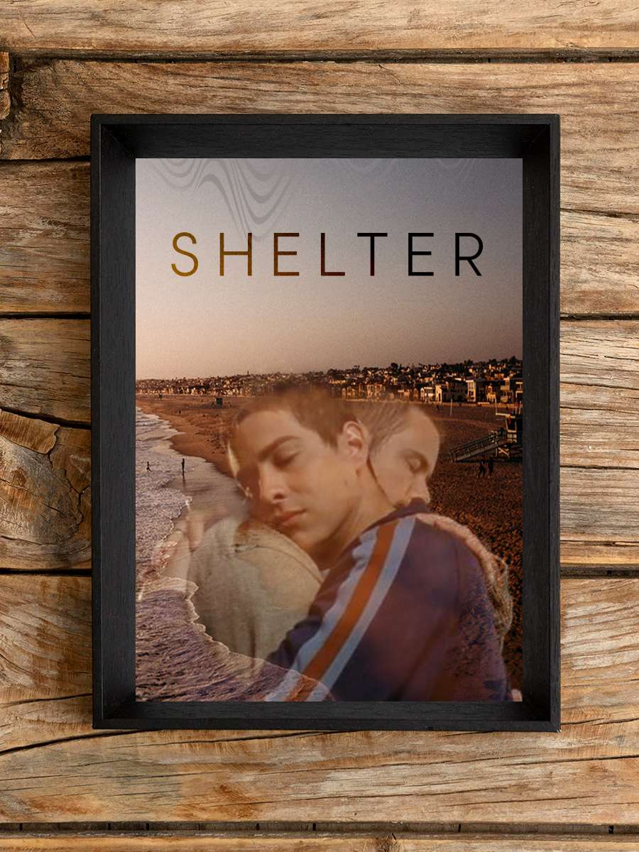 Shelter Film Tablo Siyah Çerçeveli Film Poster Afiş Tablo