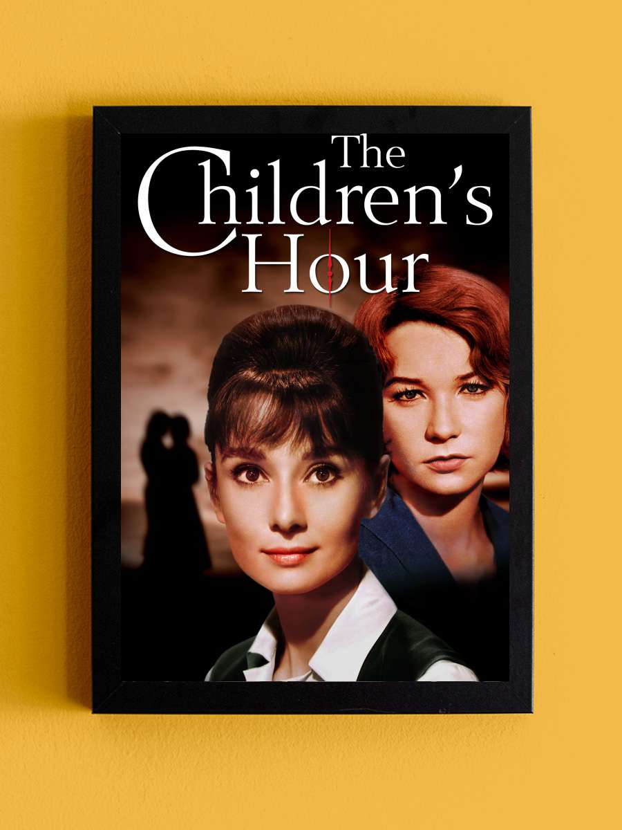 The Children's Hour Film Tablo Siyah Çerçeveli Film Poster Afiş Tablo