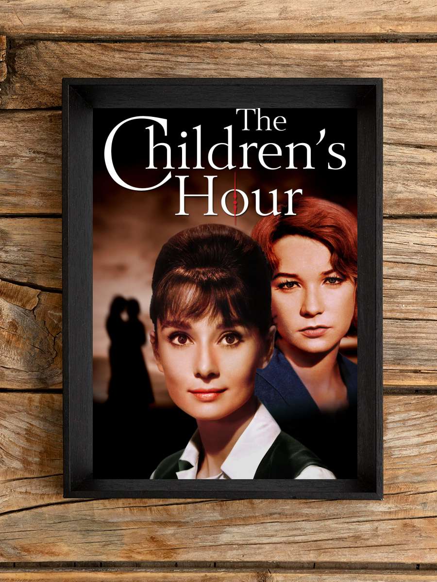 The Children's Hour Film Tablo Siyah Çerçeveli Film Poster Afiş Tablo