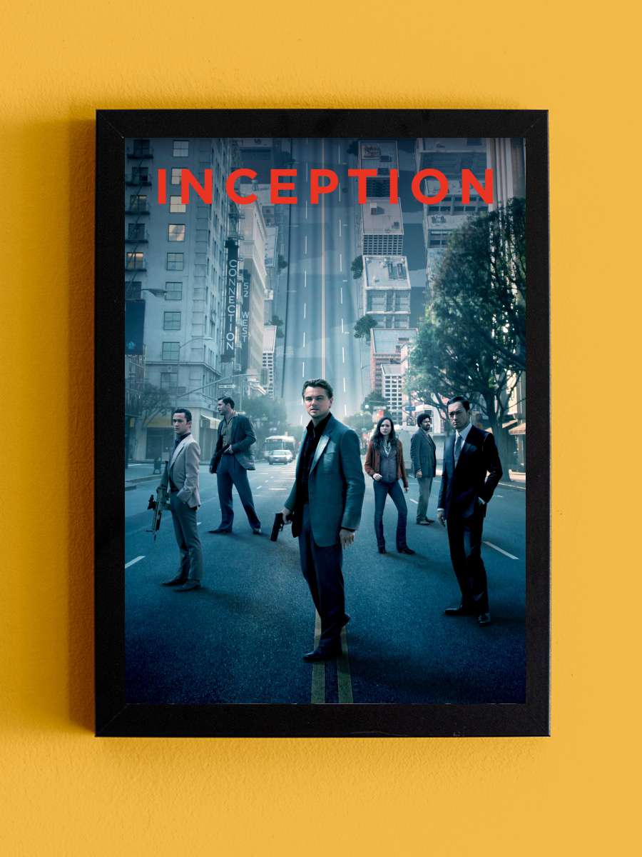 Başlangıç - Inception Film Tablo Siyah Çerçeveli Film Poster Afiş Tablo