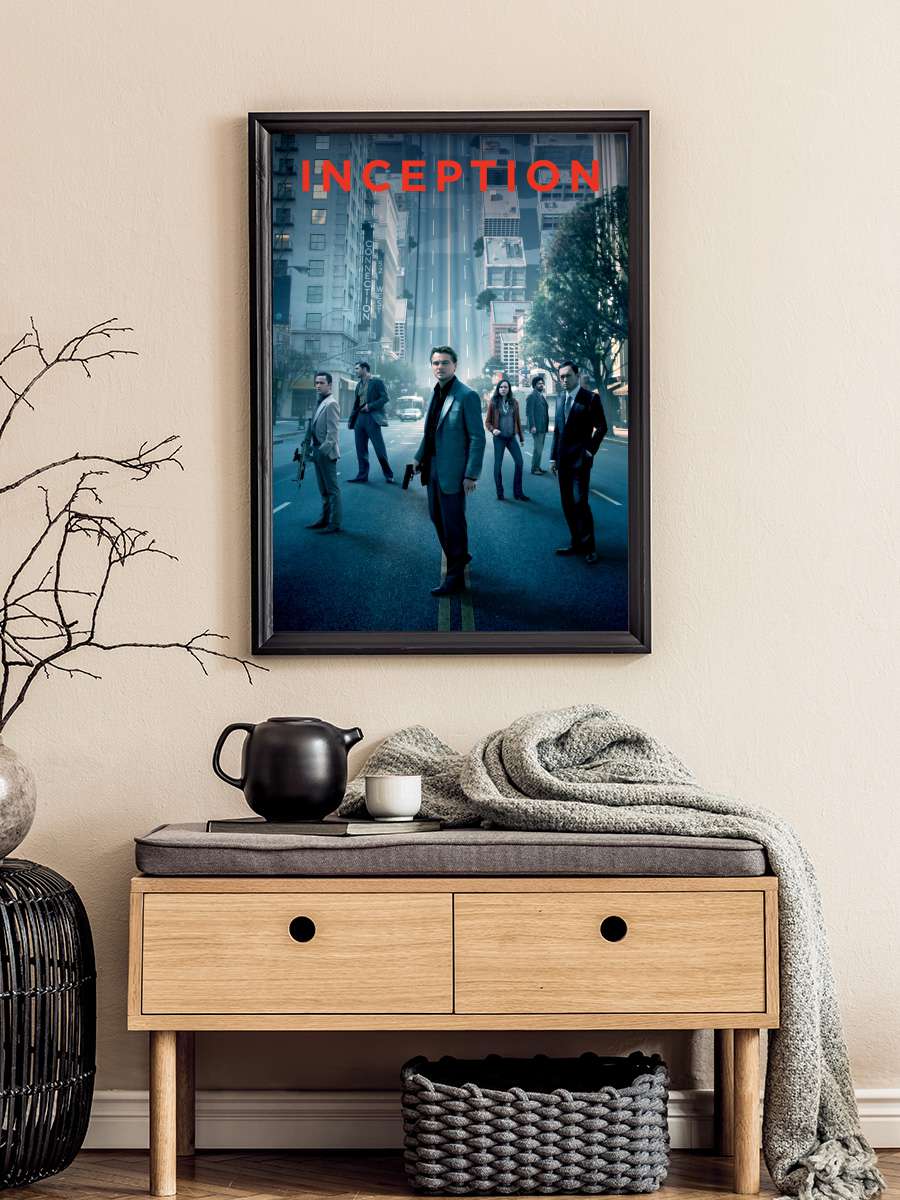 Başlangıç - Inception Film Tablo Siyah Çerçeveli Film Poster Afiş Tablo