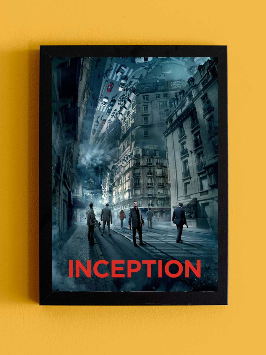 Başlangıç - Inception Film Tablo Siyah Çerçeveli Film Poster Afiş Tablo