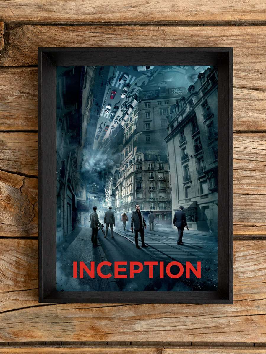 Başlangıç - Inception Film Tablo Siyah Çerçeveli Film Poster Afiş Tablo