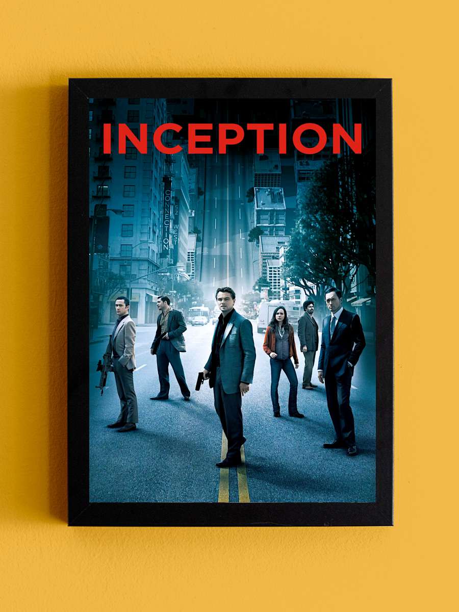 Başlangıç - Inception Film Tablo Siyah Çerçeveli Film Poster Afiş Tablo