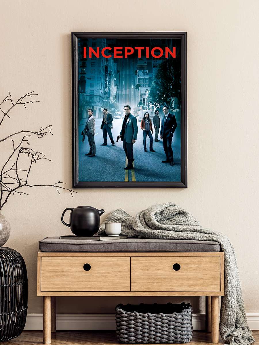 Başlangıç - Inception Film Tablo Siyah Çerçeveli Film Poster Afiş Tablo