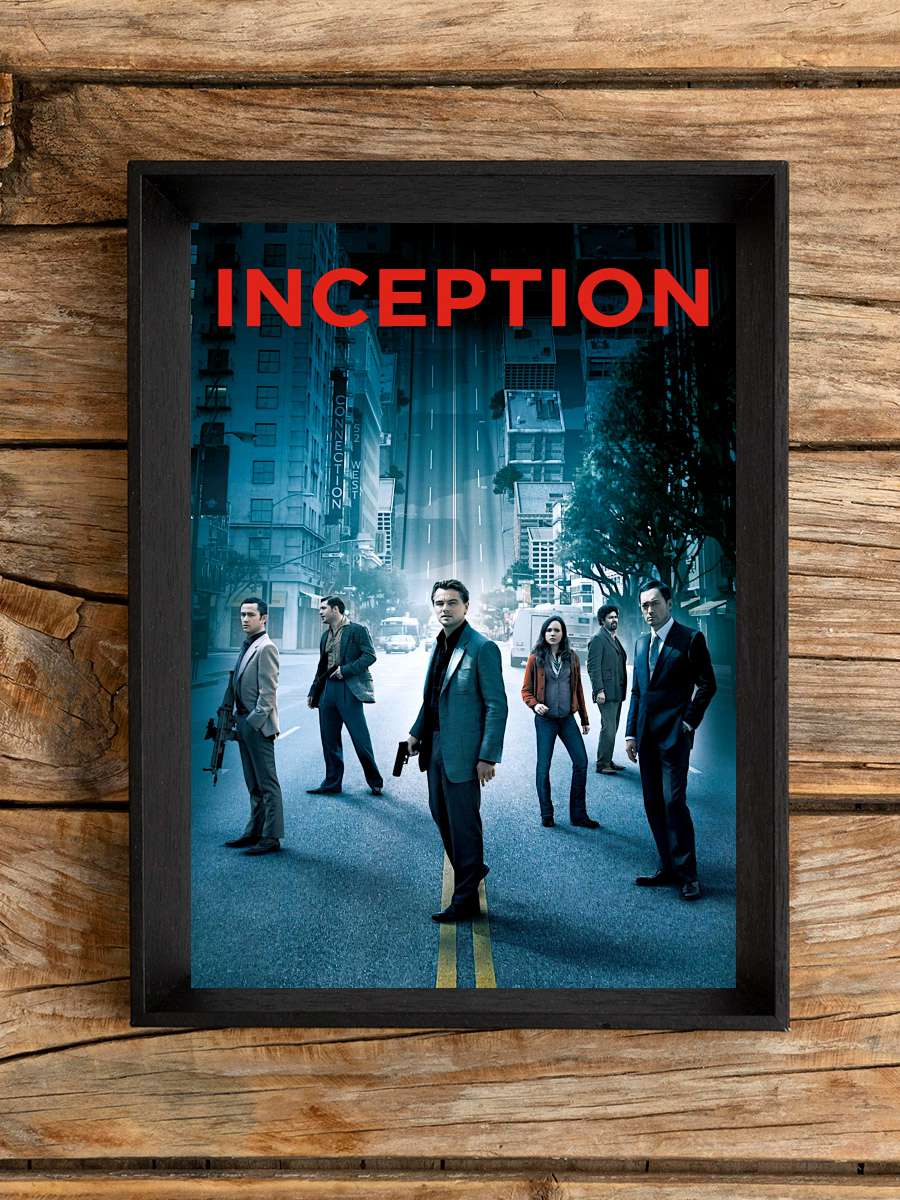 Başlangıç - Inception Film Tablo Siyah Çerçeveli Film Poster Afiş Tablo