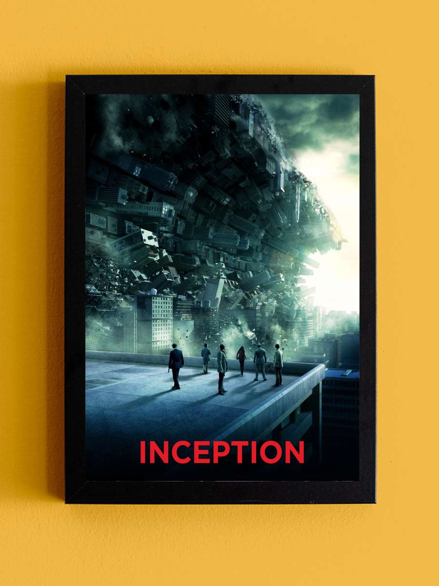 Başlangıç - Inception Film Tablo Siyah Çerçeveli Film Poster Afiş Tablo