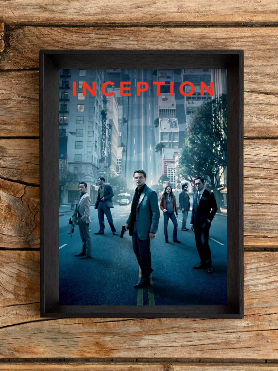 Başlangıç - Inception Film Tablo Siyah Çerçeveli Film Poster Afiş Tablo