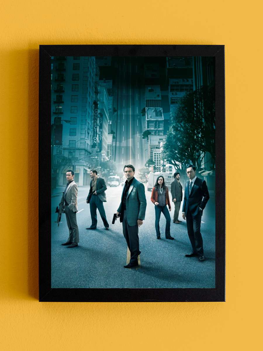 Başlangıç - Inception Film Tablo Siyah Çerçeveli Film Poster Afiş Tablo