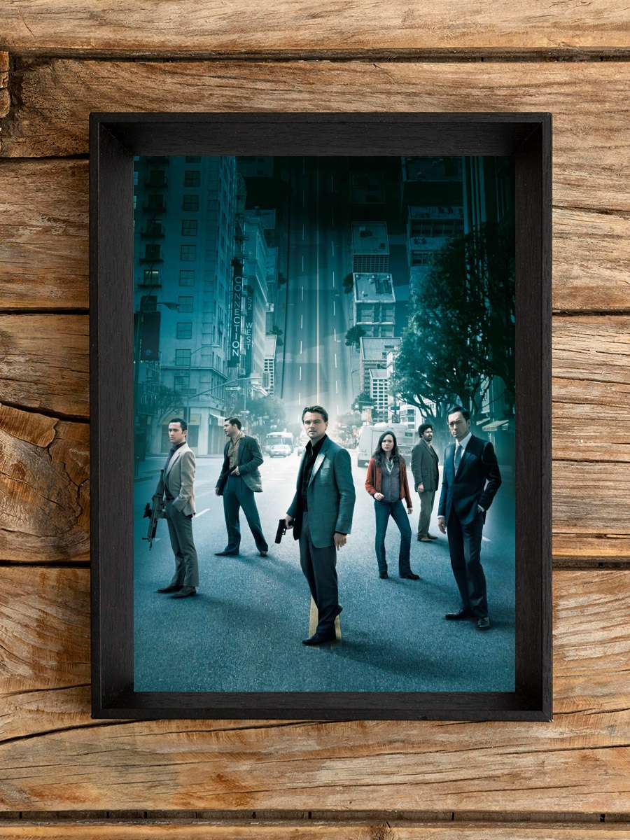 Başlangıç - Inception Film Tablo Siyah Çerçeveli Film Poster Afiş Tablo