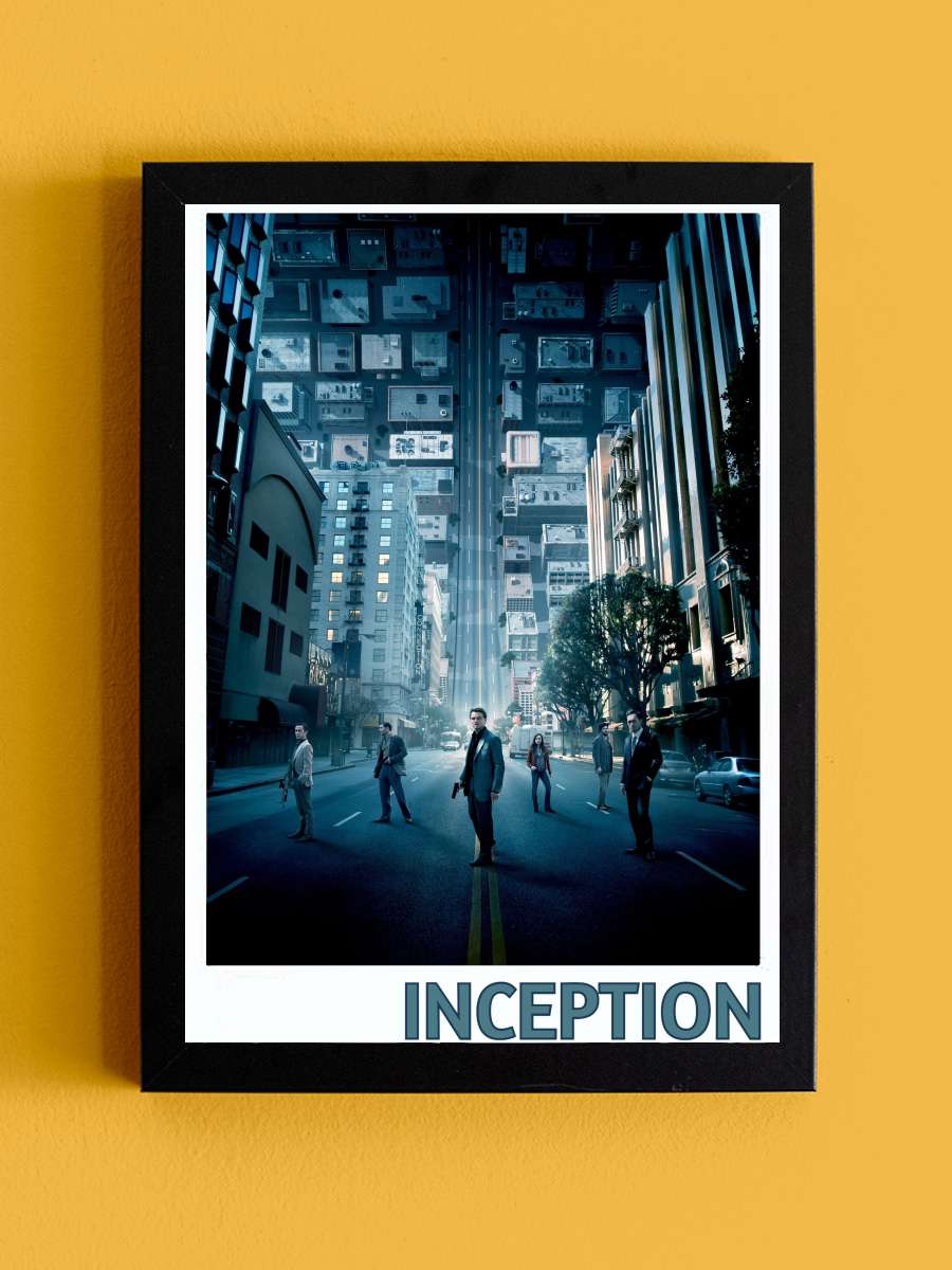 Başlangıç - Inception Film Tablo Siyah Çerçeveli Film Poster Afiş Tablo