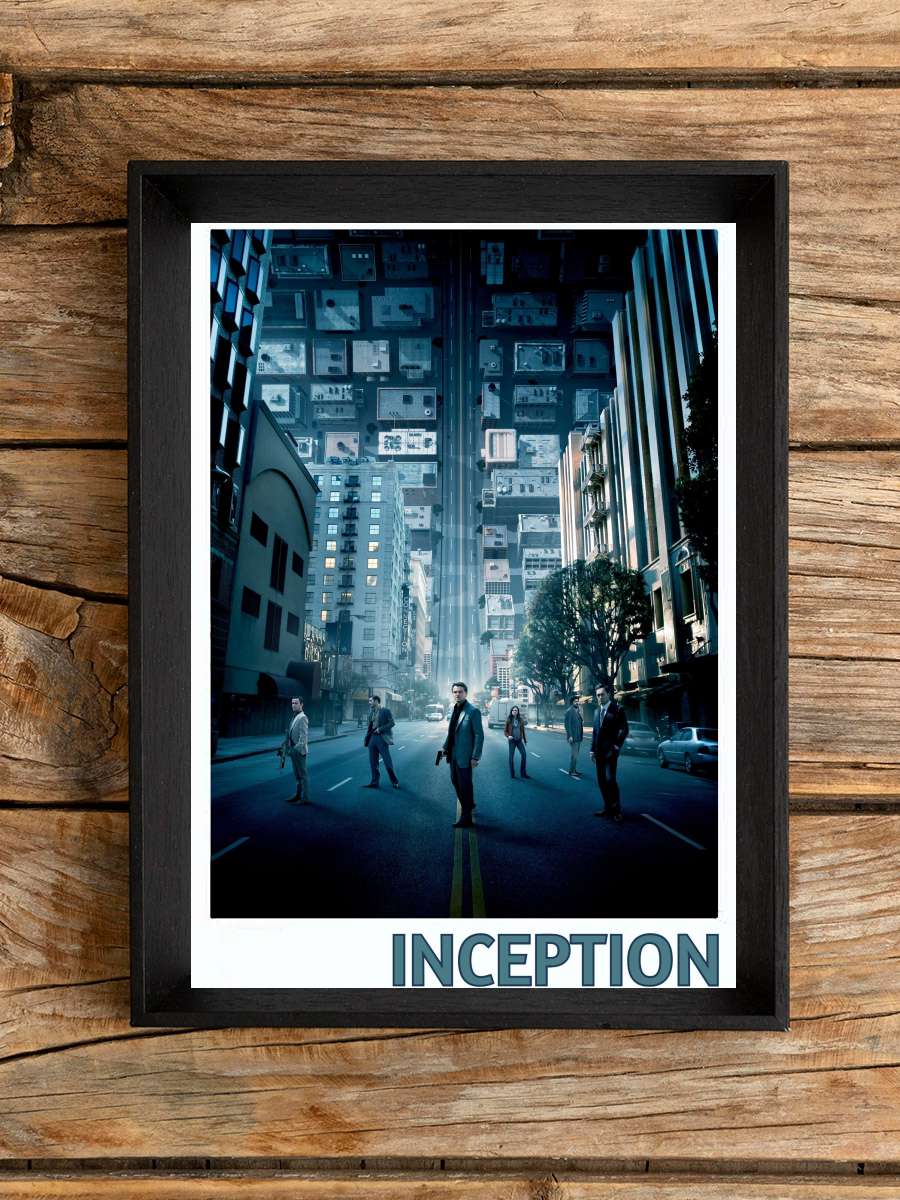 Başlangıç - Inception Film Tablo Siyah Çerçeveli Film Poster Afiş Tablo