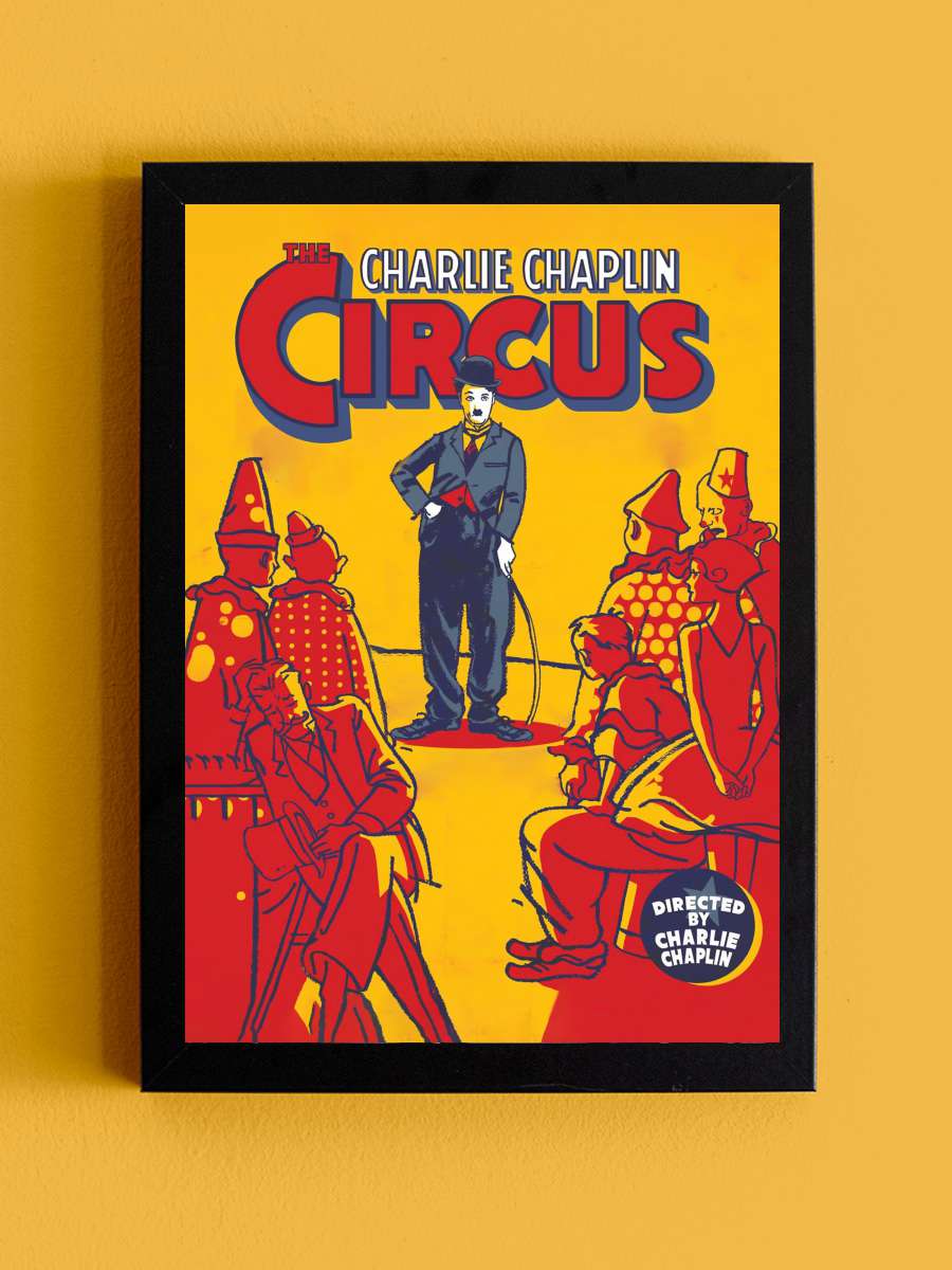 Cambazhane - The Circus Film Tablo Siyah Çerçeveli Film Poster Afiş Tablo