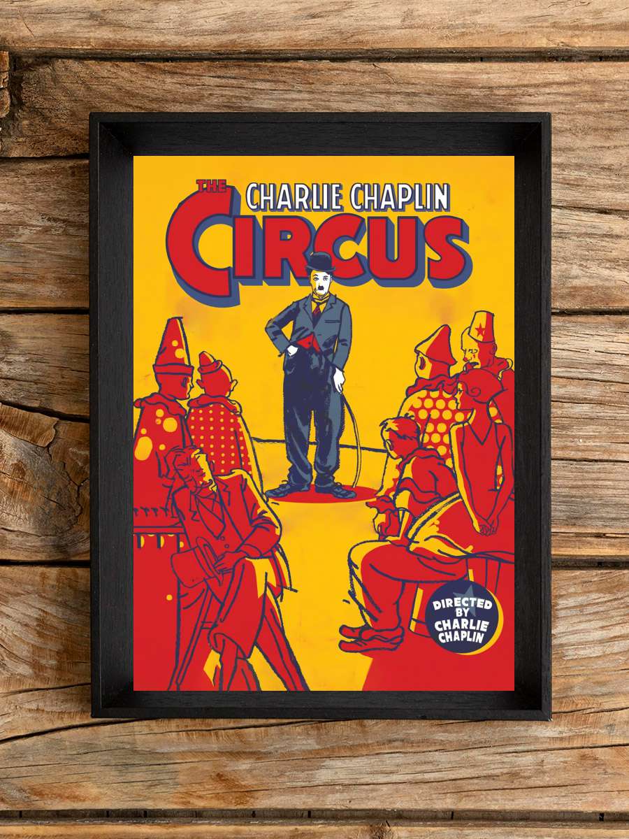 Cambazhane - The Circus Film Tablo Siyah Çerçeveli Film Poster Afiş Tablo