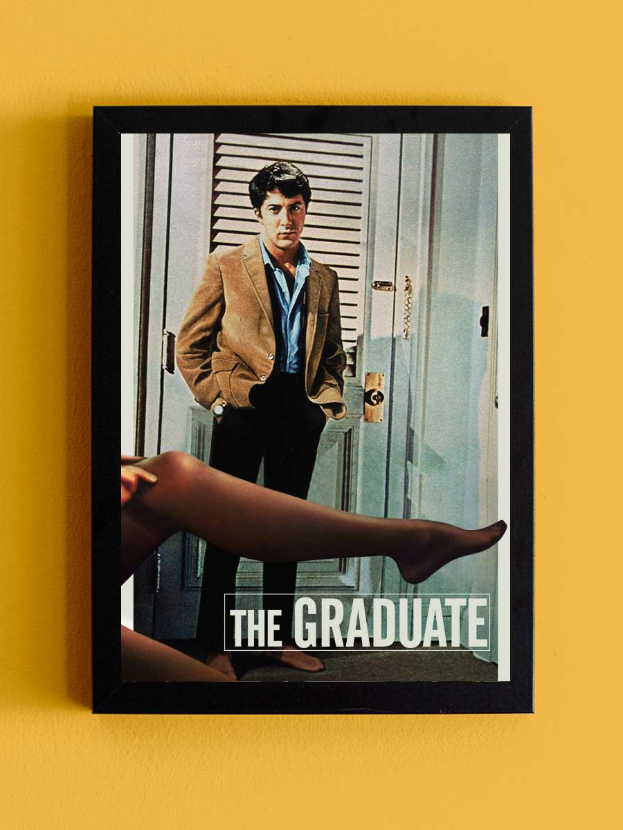 Aşk Mevsimi - The Graduate Film Tablo Siyah Çerçeveli Film Poster Afiş Tablo