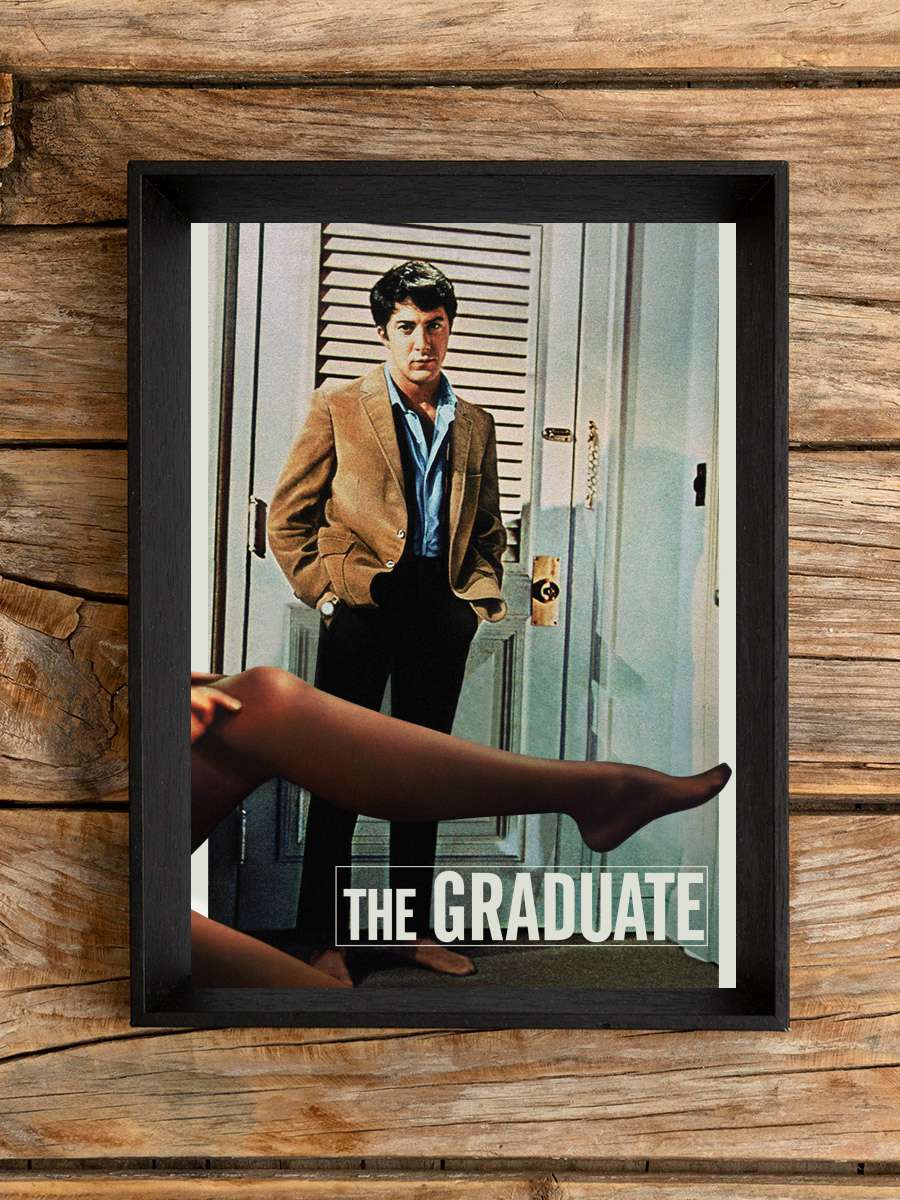 Aşk Mevsimi - The Graduate Film Tablo Siyah Çerçeveli Film Poster Afiş Tablo