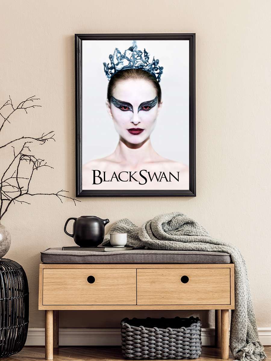 Siyah Kuğu - Black Swan Film Tablo Siyah Çerçeveli Film Poster Afiş Tablo