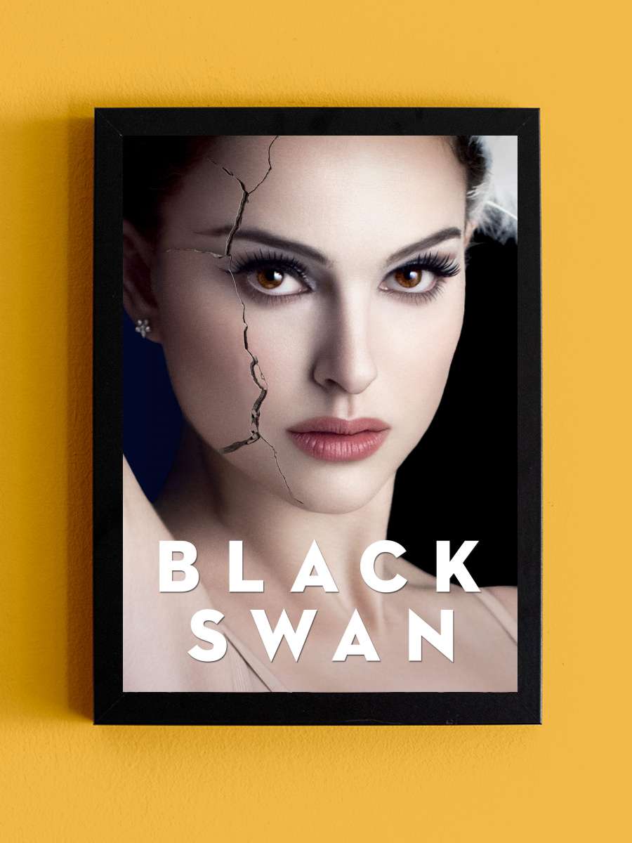 Siyah Kuğu - Black Swan Film Tablo Siyah Çerçeveli Film Poster Afiş Tablo