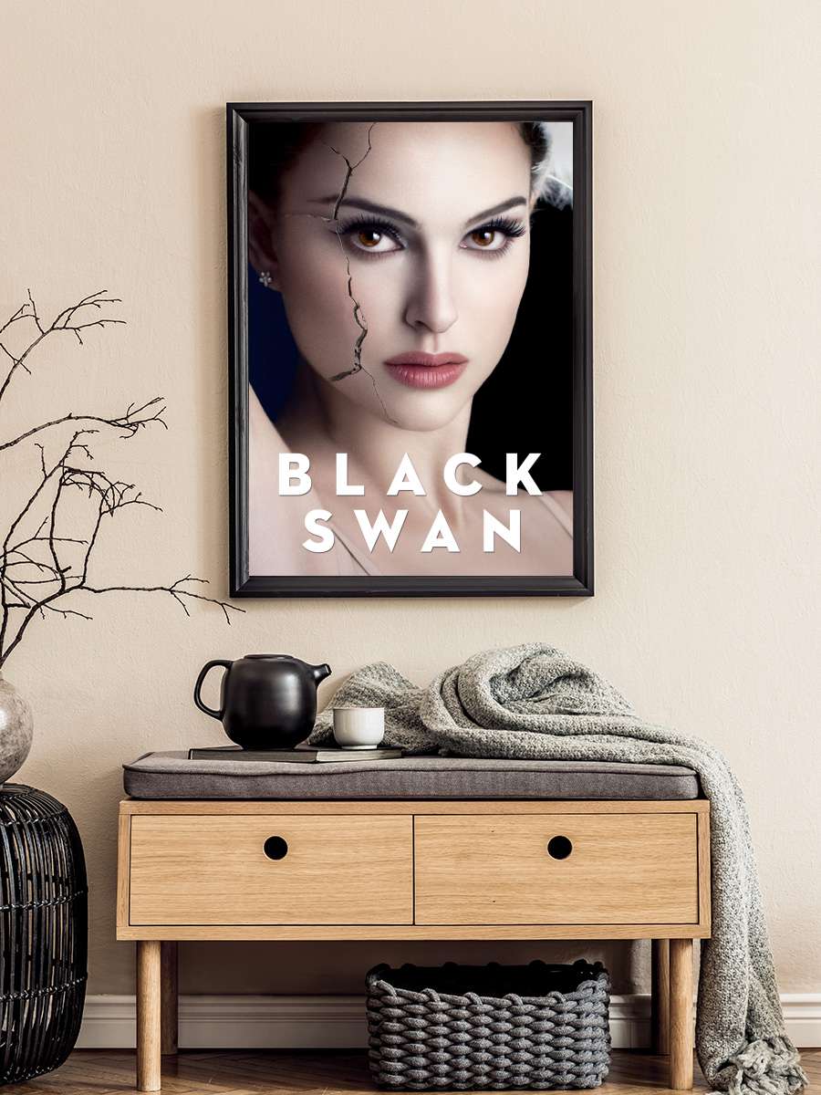 Siyah Kuğu - Black Swan Film Tablo Siyah Çerçeveli Film Poster Afiş Tablo