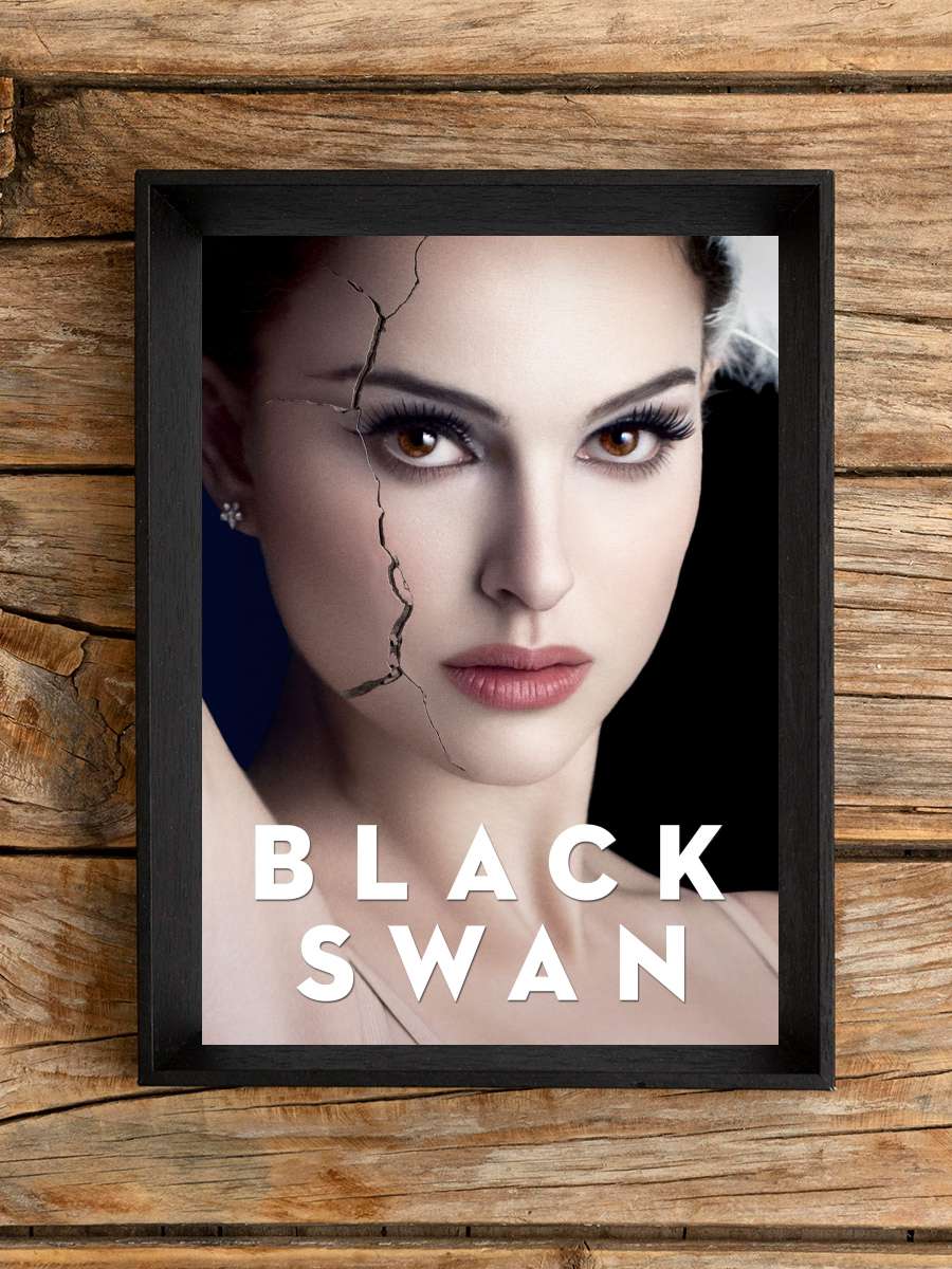 Siyah Kuğu - Black Swan Film Tablo Siyah Çerçeveli Film Poster Afiş Tablo