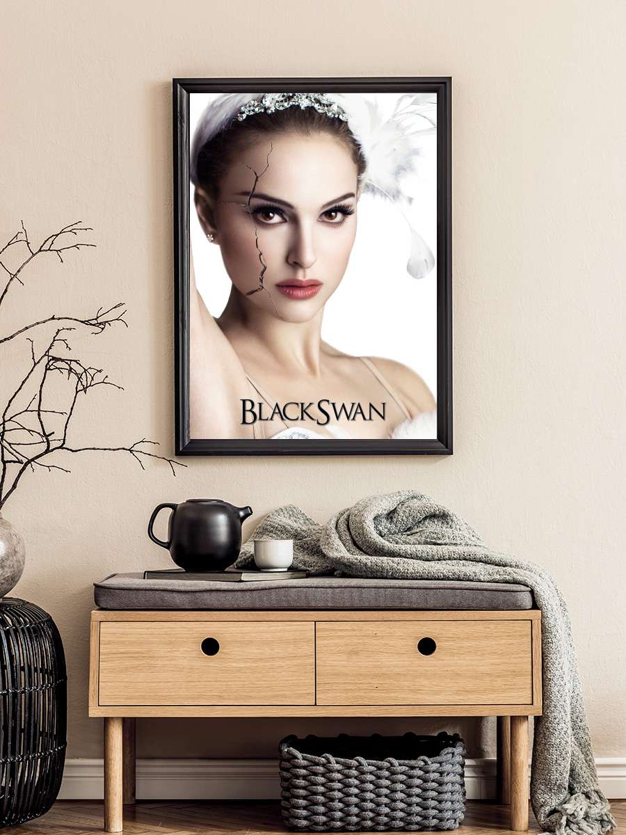 Siyah Kuğu - Black Swan Film Tablo Siyah Çerçeveli Film Poster Afiş Tablo