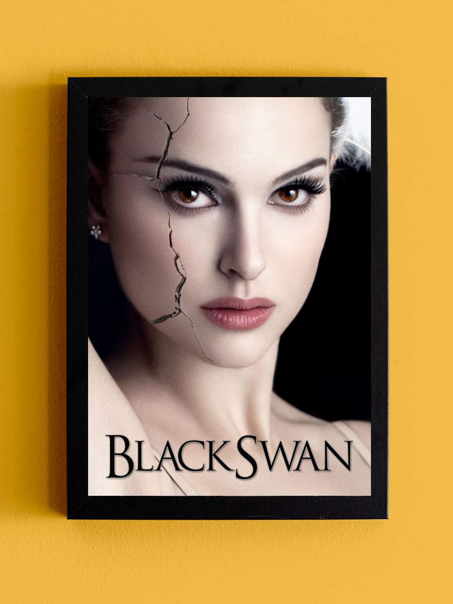 Siyah Kuğu - Black Swan Film Tablo Siyah Çerçeveli Film Poster Afiş Tablo