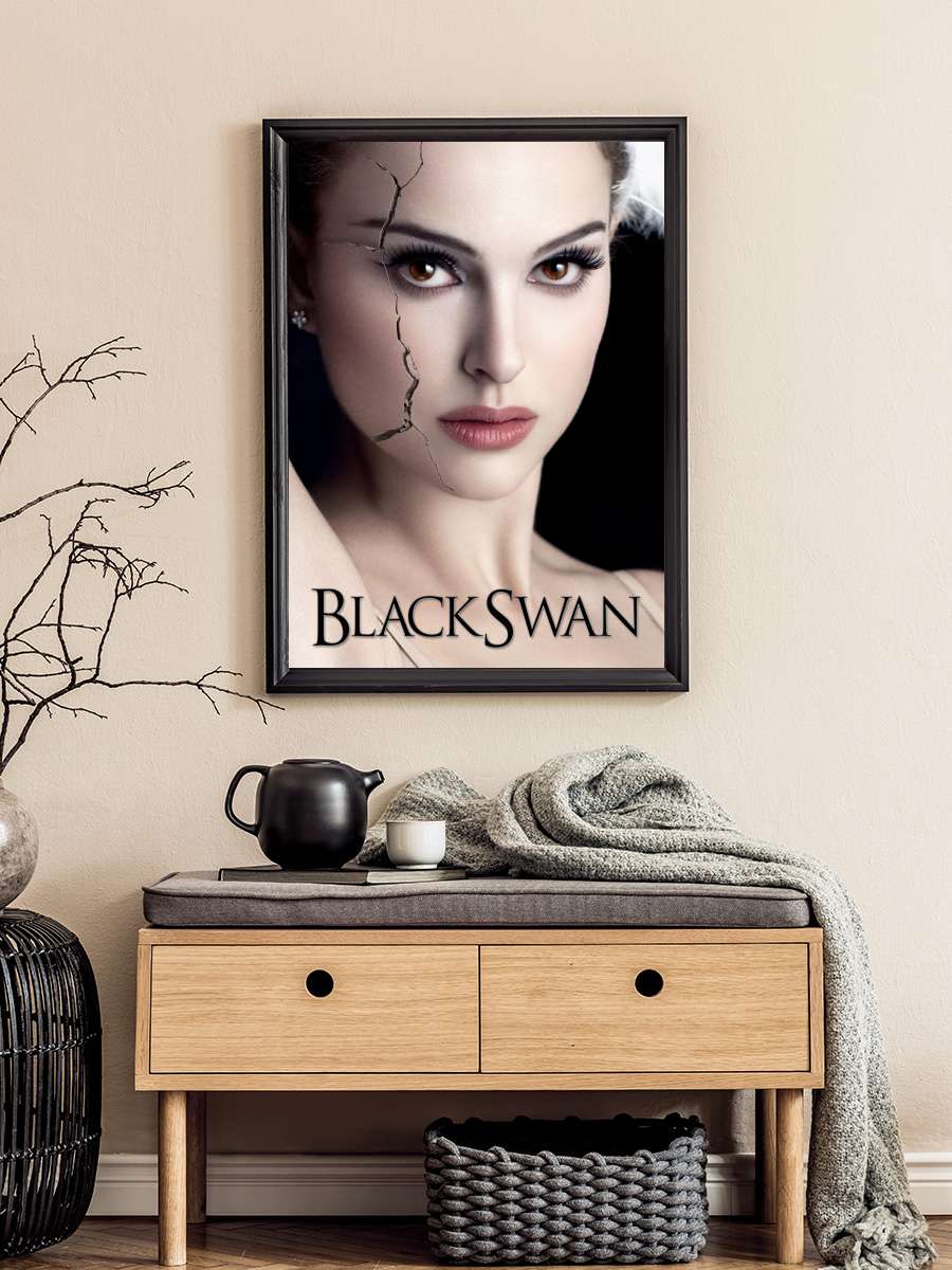 Siyah Kuğu - Black Swan Film Tablo Siyah Çerçeveli Film Poster Afiş Tablo