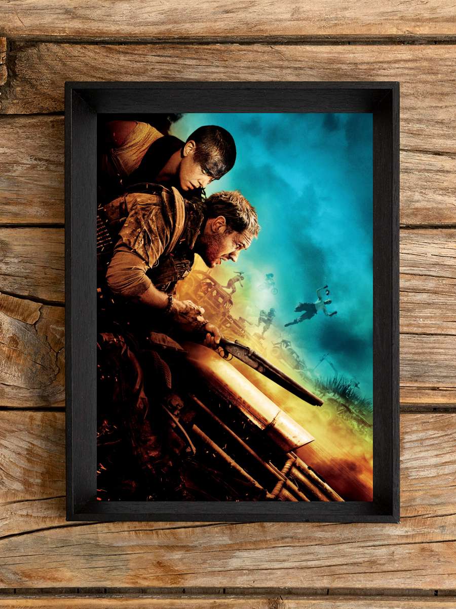 Mad Max: Fury Road Film Tablo Siyah Çerçeveli Film Poster Afiş Tablo