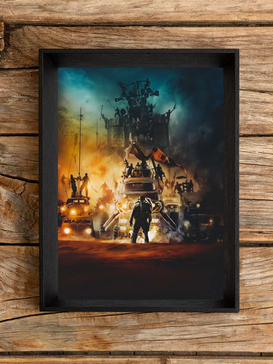 Mad Max: Fury Road Film Tablo Siyah Çerçeveli Film Poster Afiş Tablo