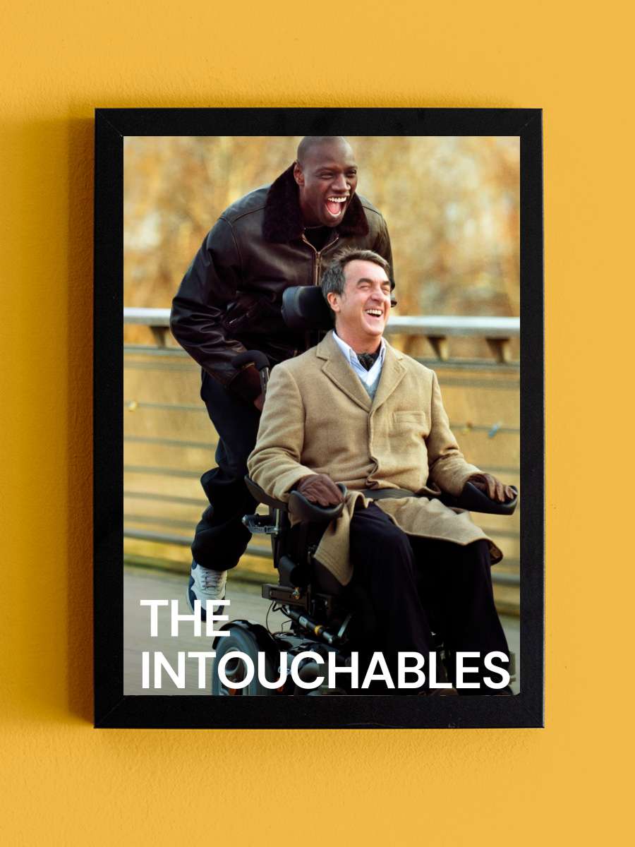 Can Dostum - Intouchables Film Tablo Siyah Çerçeveli Film Poster Afiş Tablo