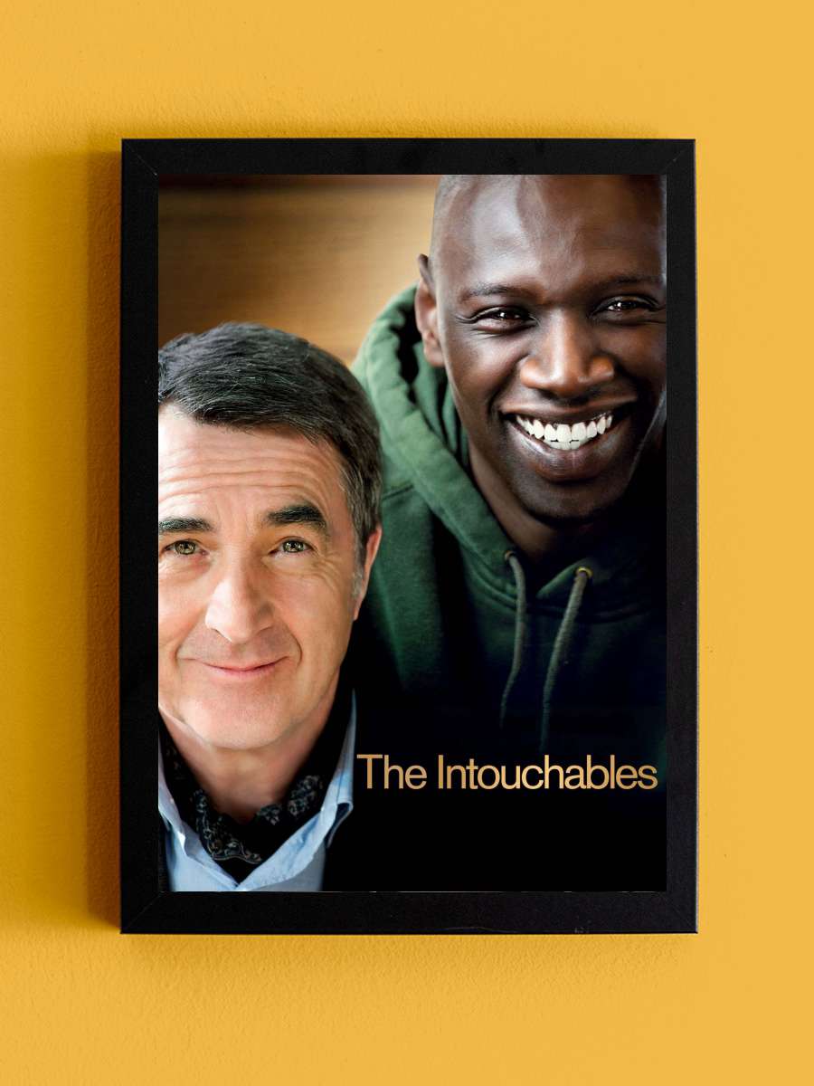 Can Dostum - Intouchables Film Tablo Siyah Çerçeveli Film Poster Afiş Tablo