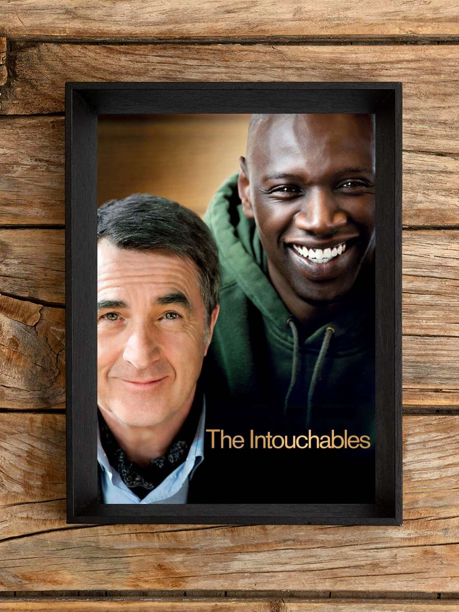 Can Dostum - Intouchables Film Tablo Siyah Çerçeveli Film Poster Afiş Tablo