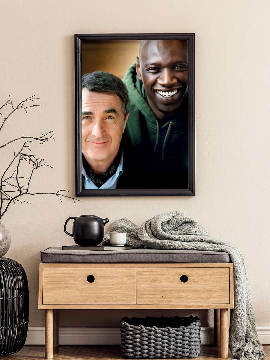 Can Dostum - Intouchables Film Tablo Siyah Çerçeveli Film Poster Afiş Tablo