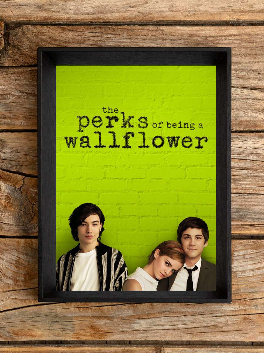 Saksı Olmanın Faydaları - The Perks of Being a Wallflower Film Tablo Siyah Çerçeveli Film Poster Afiş Tablo