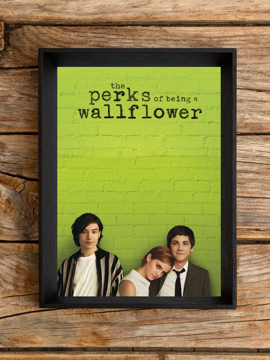 Saksı Olmanın Faydaları - The Perks of Being a Wallflower Film Tablo Siyah Çerçeveli Film Poster Afiş Tablo