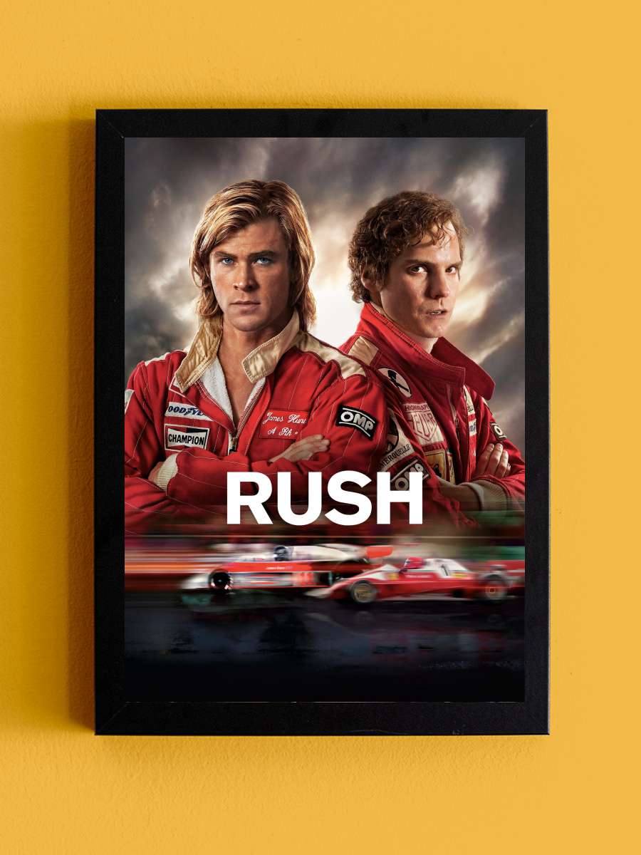 Zafere Hücum - Rush Film Tablo Siyah Çerçeveli Film Poster Afiş Tablo