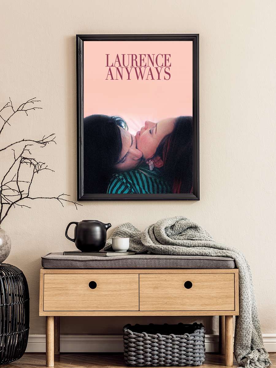 Laurence Anyways Film Tablo Siyah Çerçeveli Film Poster Afiş Tablo