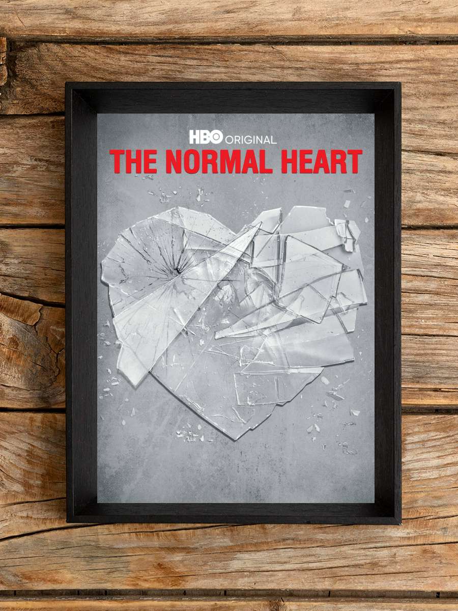 Kalbin Direnişi - The Normal Heart Film Tablo Siyah Çerçeveli Film Poster Afiş Tablo