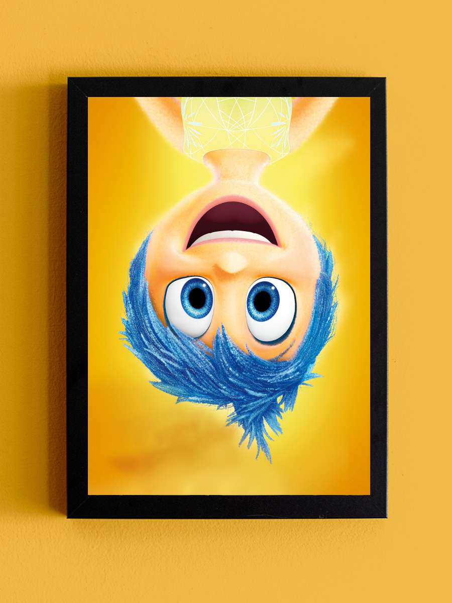 Ters Yüz - Inside Out Film Tablo Siyah Çerçeveli Film Poster Afiş Tablo