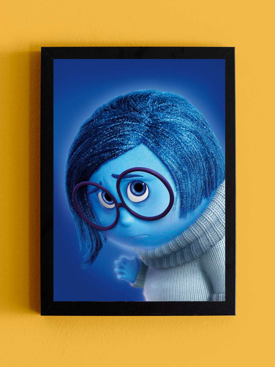 Ters Yüz - Inside Out Film Tablo Siyah Çerçeveli Film Poster Afiş Tablo